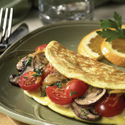 Cherry Tomato & Portabella Omelet